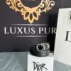 Dior Gürtel 2,7cm breit-Schwarz mit Schließe-silber 1