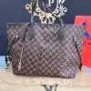 Louis Vuitton Stiel Neverfull Monogram Empreinte braun -1